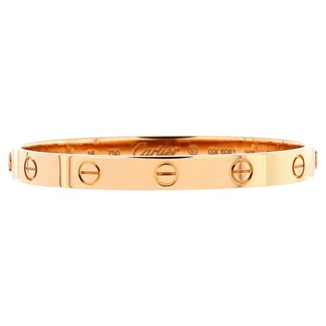 rose gold cartier love bracelet - LOVE bracelet, classic model .